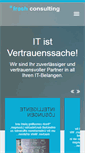 Mobile Screenshot of fresh-consulting.de